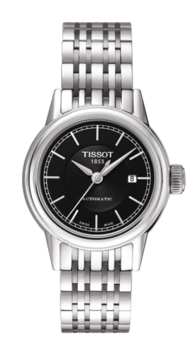 Tissot Carson Automatic 29.5 Stainless Steel / Black / Bracelet